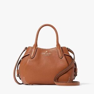 Kate Spade Brown Leather Dumpling Mini Satchel